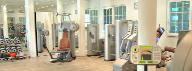 photo de la salle de fitness.