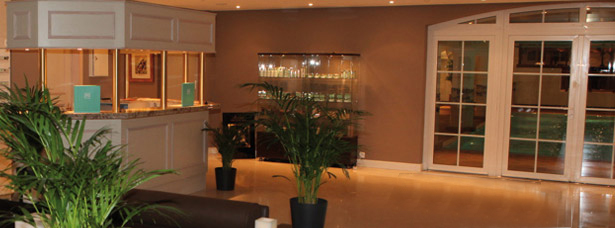 photo de l'accueil du spa.
